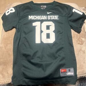 Nike MSU Collegiate Football Jersey